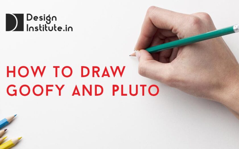 How To Draw Goofy And Pluto