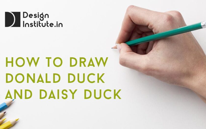 How To Draw Donald Duck And Daisy Duck