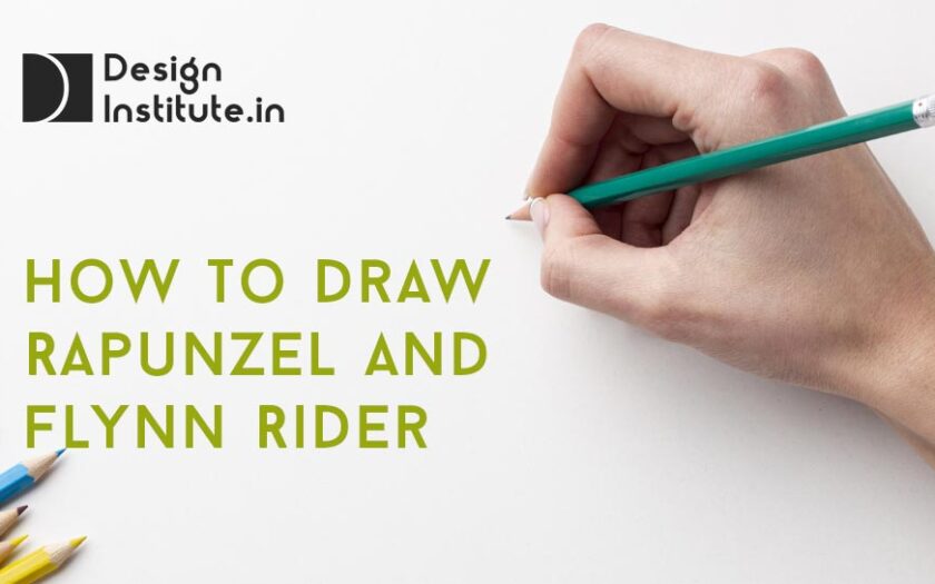 How to Draw Rapunzel and Flynn Rider from Tangled