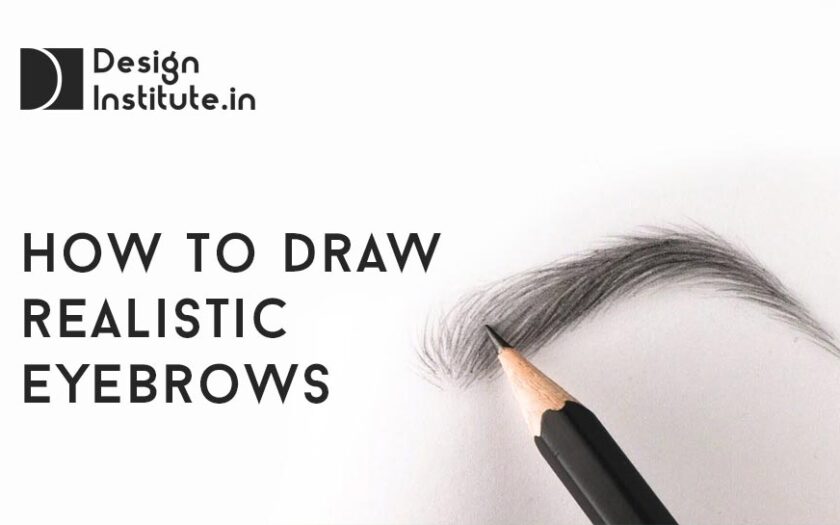How to draw realistic eyebrows